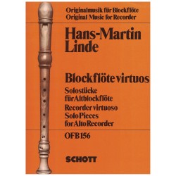 Hans-Martin Linde Blockflöte Virtuos