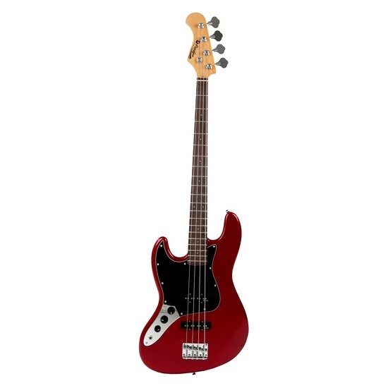 Prodipe Guitars JB80LHRA Candy Red