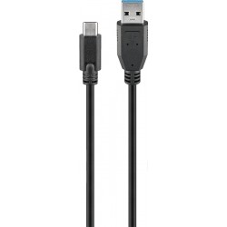 Cordial USB A / USB C 3.0 - 0.5m