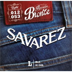Savarez A130L Acoustic Bronze 12-53