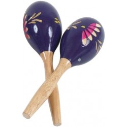 Fuzeau Maracas Violettes 20CM