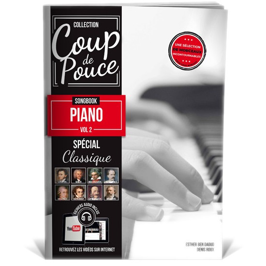 Coup de pouce Songbook Piano vol.2