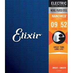 Elixir 12002 Nanoweb Electrique 7c. Super Light 09-52