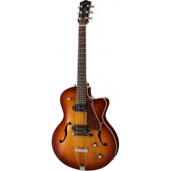 Godin 5th Avenue Kingpin II CW Cognac Burst