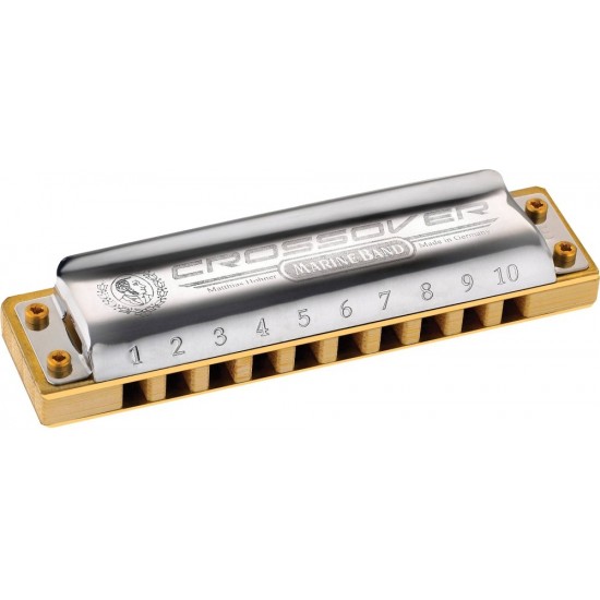 Hohner Marine Band Crossover Bb Harmonica Diatonique