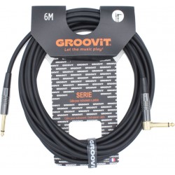 Groovit Câble PVC Blindé D/C Noir 6m