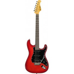 Prodipe Guitars ST93 Adler Trans Red