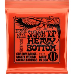 Ernie Ball 2215 Skinny Top Heavy Bottom 10-52