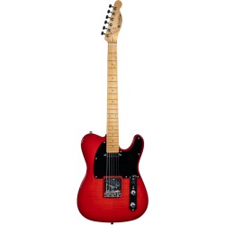 Prodipe Guitars TC90 Alder Trans Red