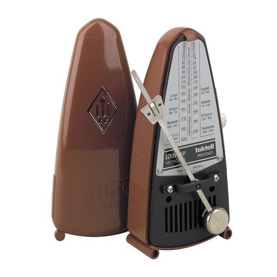 Wittner Taktell Piccolo Métronome Mécanique Acajou