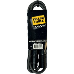 Yellow Cable M01X XLR/XLR Femelle 1M