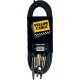 Yellow Cable K05-3 Double Jack/Jack Stéréo 3M