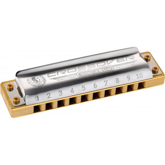 Hohner Marine Band Crossover A Harmonica Diatonique