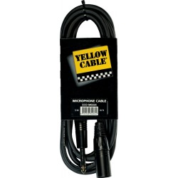 Yellow Cable M03JX  Jack/XLR Mâle 3M