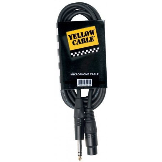 Yellow Cable M05J-S Jack/XLR Femelle 5M